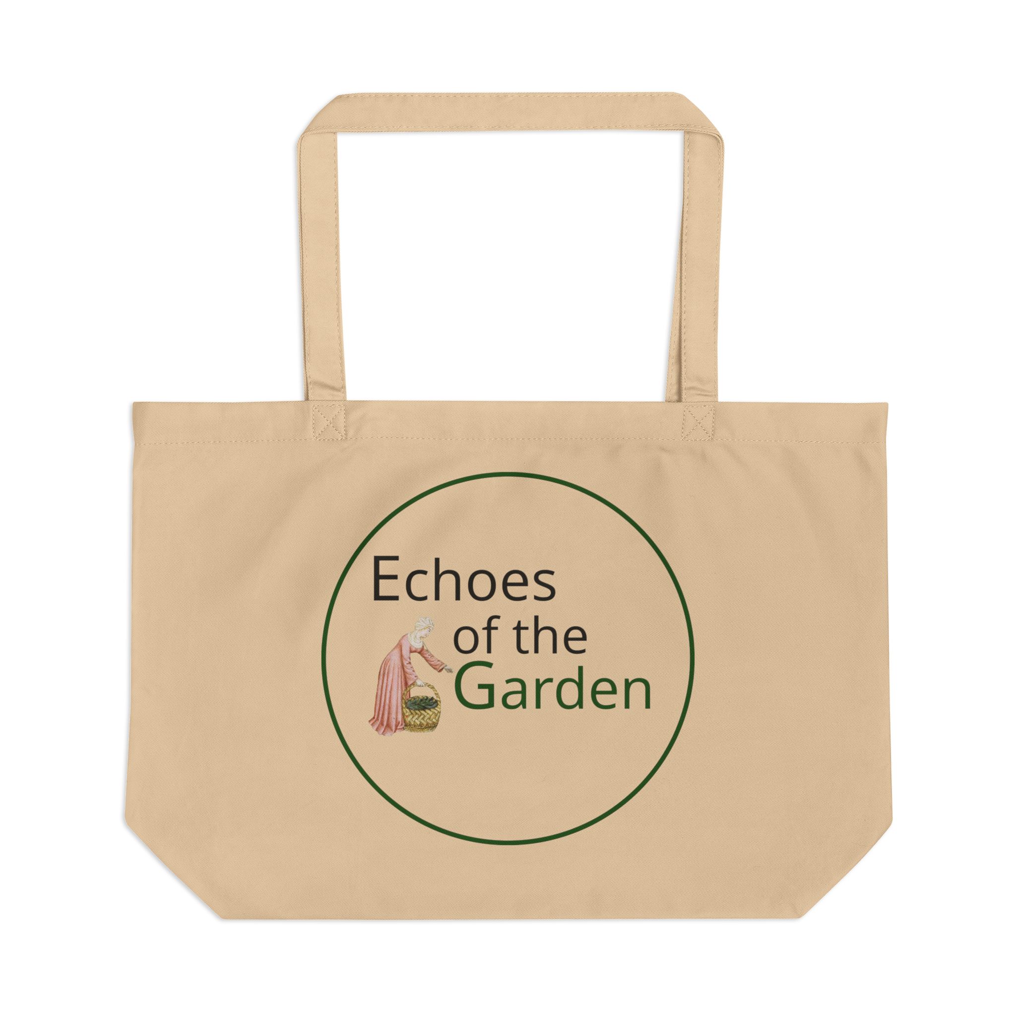 Echoes of the Garden Large Tote Bag